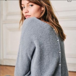 NWT Gaspard jumper vintage blue S